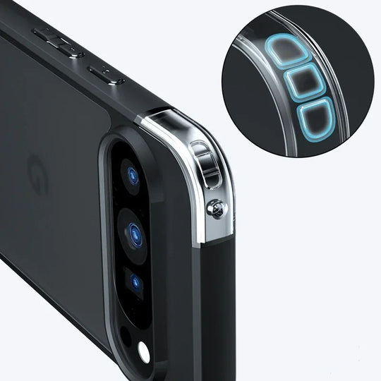 Shockproof Transparent Case For Google Pixel 9 Series